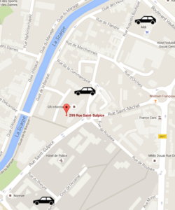Plan acces parking PSD