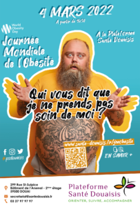 Journée Mondiale de l'Obésité 2022 "Qui vous dit que je ne prends pas soin de moi ?"