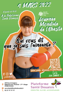 Journée Mondiale de l'Obésité "Qui vous dit que je suis fainéante ?"