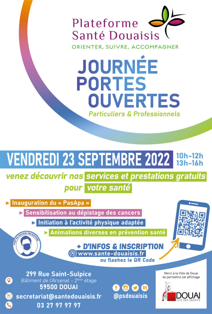 Affiche Journée Portes Ouvertes 2022
