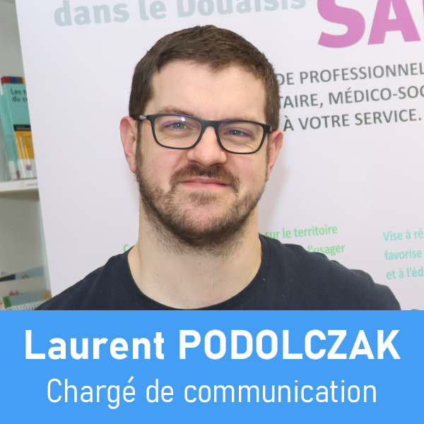 Laurent PODOLCZAK, Chargé de communication, Référent e-Santé