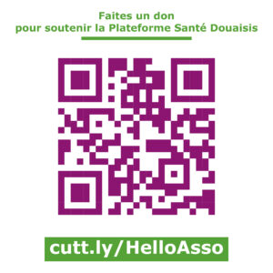 Faites un don pour soutenir la Plateforme Santé Douaisis